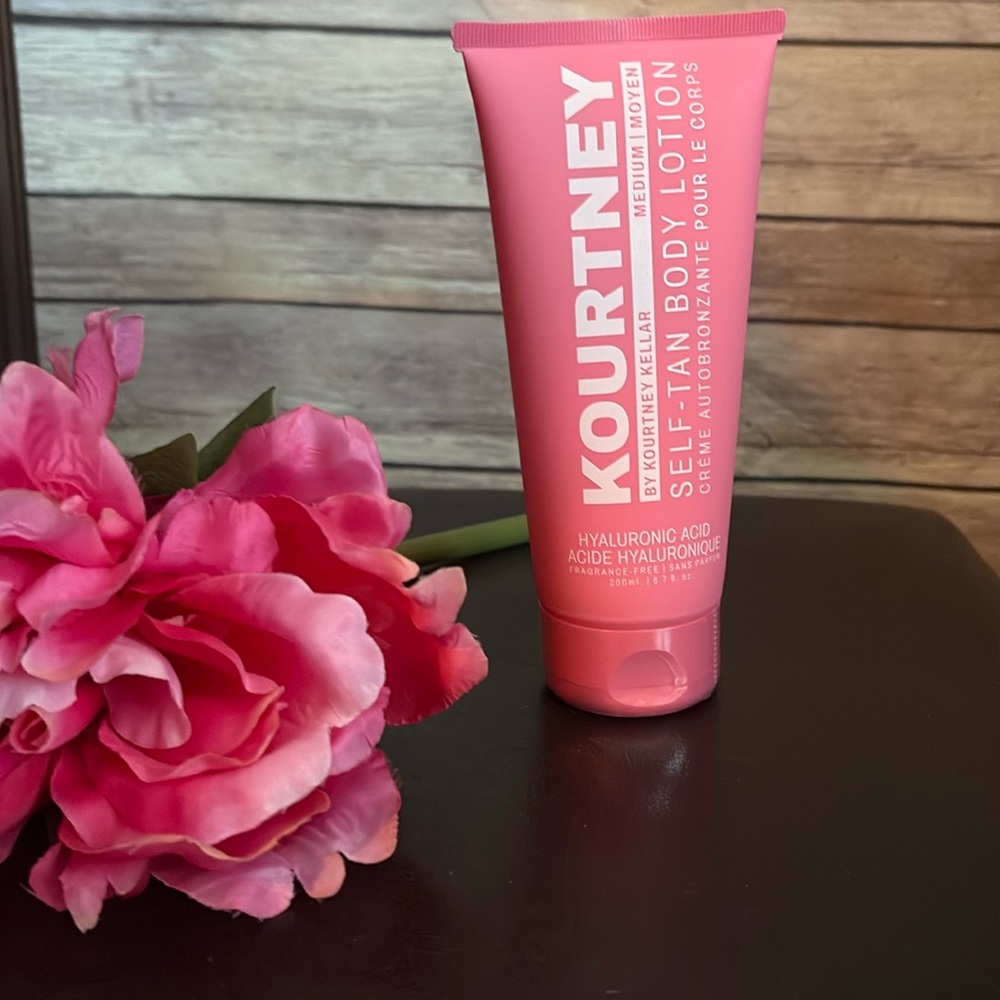 Medium Self-Tan Body Lotion - Pink